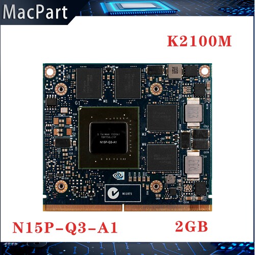 适用苹果 Quadro K2100 K2100M 2GB显卡N15P-Q3-A1 A1311 A1312