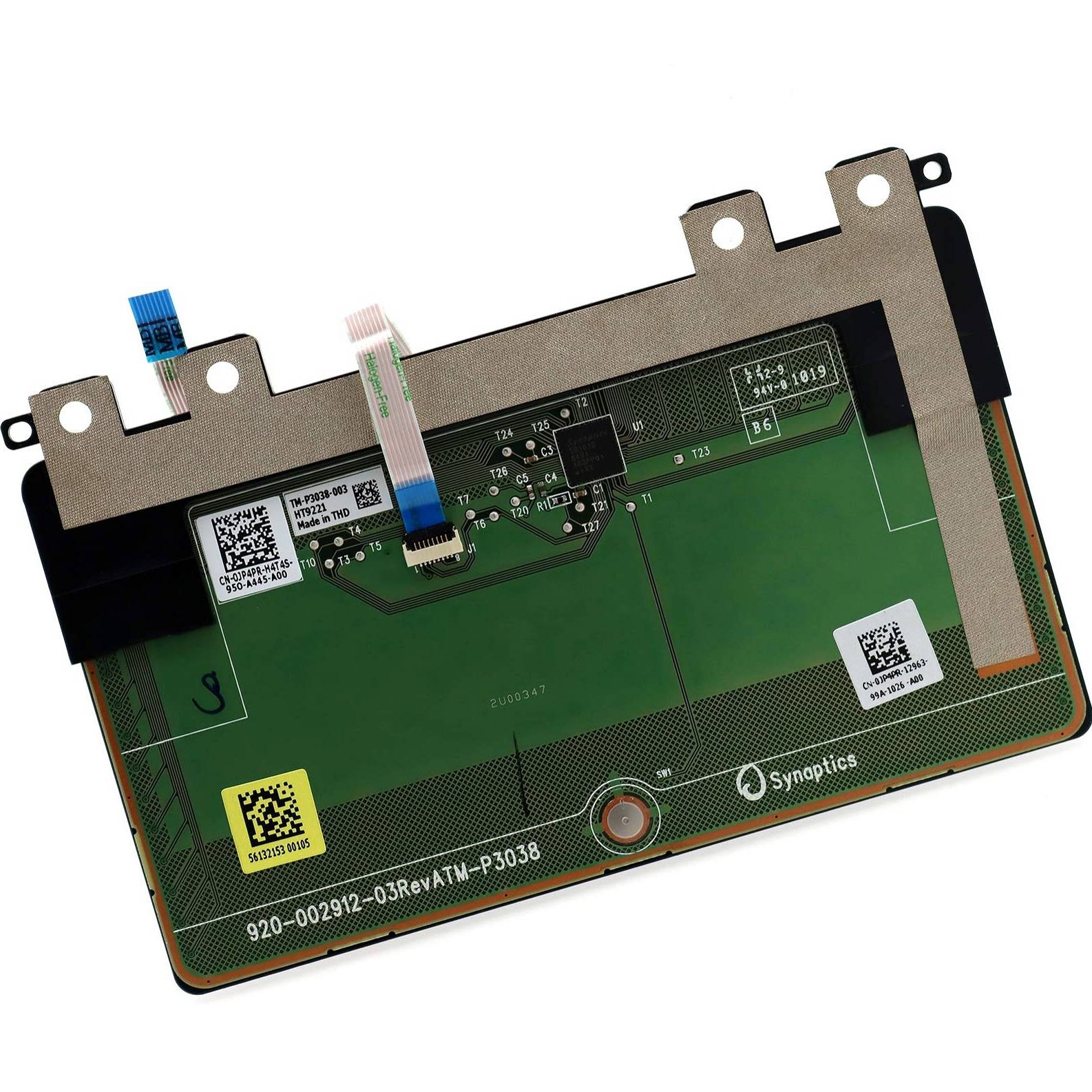 适用戴尔 XPS13 9343 9350 9360 9365 P54G 触摸板 0P6CK7 0JP4PR