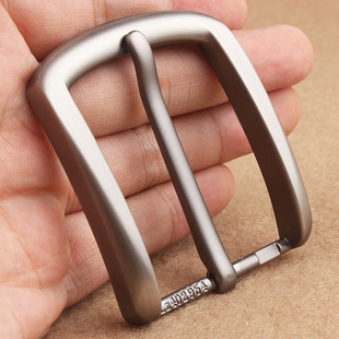 头层牛皮带扣头 男士针扣皮带卡子3.8cm皮带专用扣头 内径4cm扣头