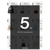 售完为止 持续更新 折扣专区 不tui不换 5折包包 HOYOZI.