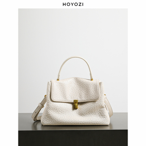 【小优家包包】HOYOZI极简手提通勤托特包女包单肩斜挎包2023新款