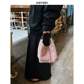 手提斜挎 秋冬真皮女包2025新款 小优家包包 HOYOZI软糖编织包