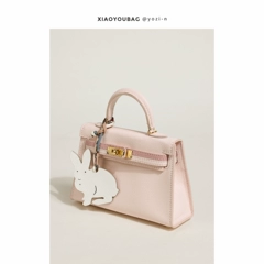 túi xách cầm tay Túi của Xiaoyou Hoyozi Da Ickeberry Fan Kelly Bag Túi nữ 2022 Túi thời trang mới túi vải xách tay túi xách công sở nữ loại lớn