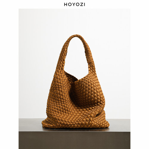 【小优家包包】尼龙编织腋下包