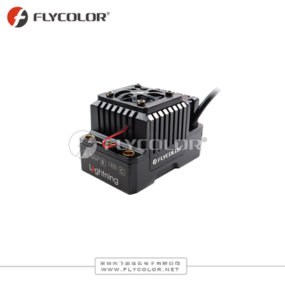 FLYCOLOR新品300A车模有感无感无刷1:5卡车/越野/大脚/电房车电调