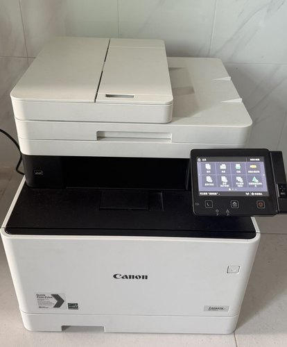 9成新 佳能 MF735CX 打印机 彩色激光高速多功能一体打印机