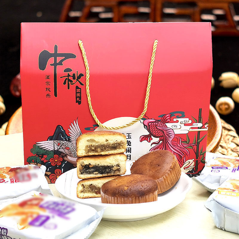 美味美蛋皮月饼山西长治松软可口