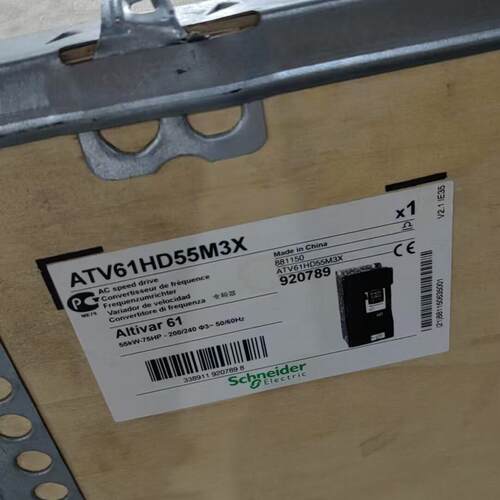 ATV61HD55M3X 变频器 55kw 三相交流调速驱动设备议价维修