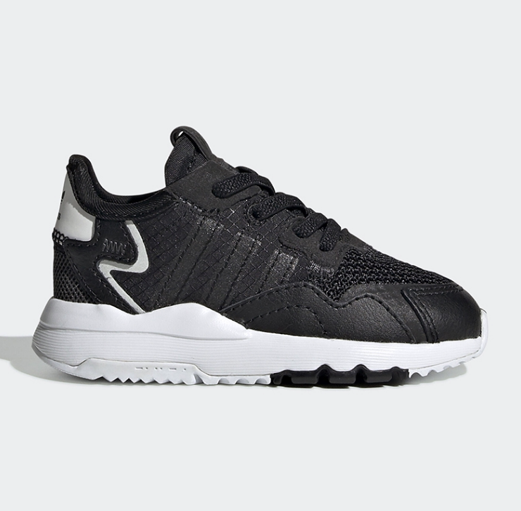 adidas/阿迪达斯正品三叶草 nite jogger小童运动鞋ee6478 ee6475