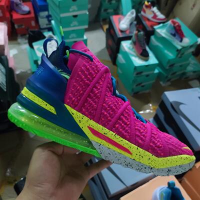 Nike耐克洛杉矶之夜粉黄蓝