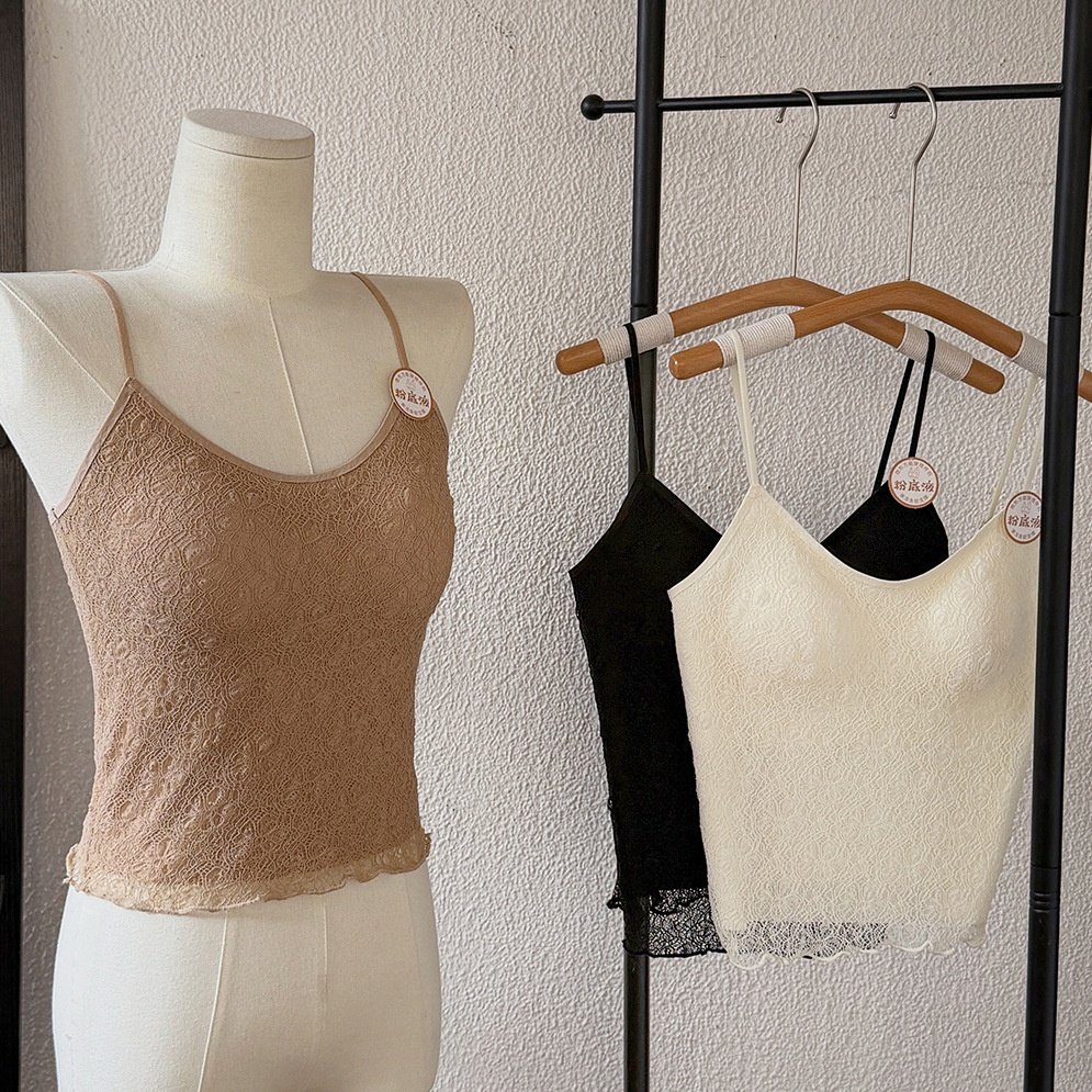 纯欲精致小心机细吊带内衣女小胸聚拢带胸垫美背内搭背心文胸打底,女士内衣/男士内衣/家居服,少女文胸,淘宝优惠券,粉丝福利购,淘宝优惠卷