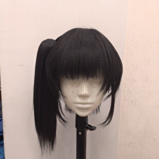 鬼灭之刃发栗花落香奈乎cos假发成品来图定制