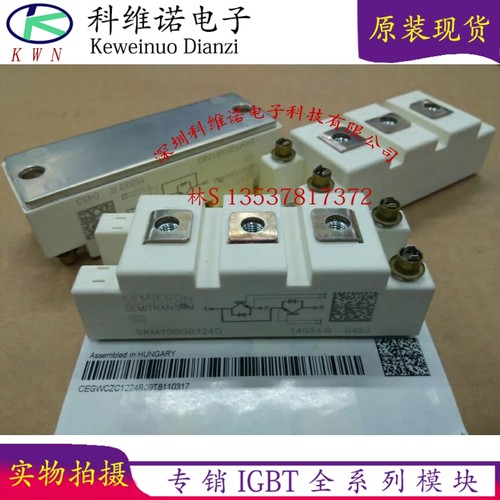 SKM75GB128D SKM50GB123D SKM100GB124D SKM75GB128DE 模块现货