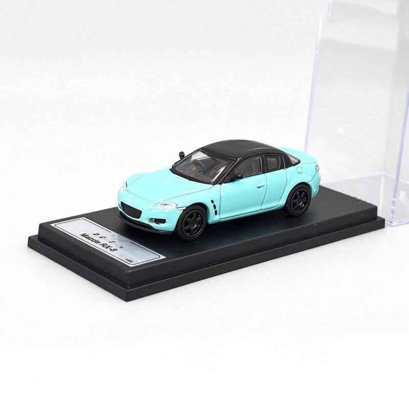 DCT合金汽车模型1/64马自达RX8仿真收藏跑车模静态滑行车摆件精品