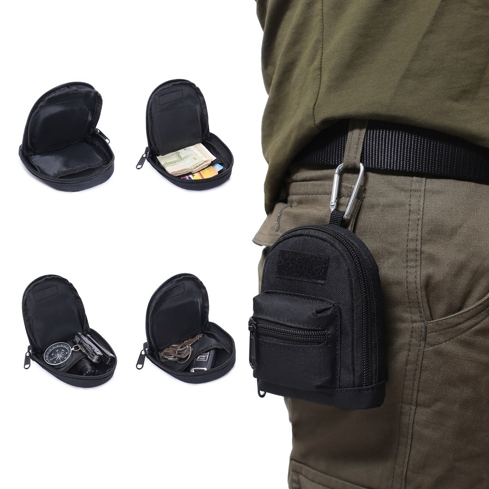 零钱卡证腰挂包钥匙耳机线插头包