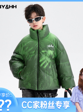 cc家cc男童冬季温变三防高充绒羽绒服爆款儿童滑雪厚外套