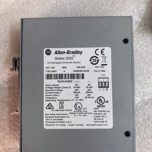 议价1783-US5T Stratix 2000工业以太网交换机