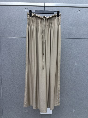 顺丰包邮 UNCODED 2026夏季新款卡其色休闲裤女宽松阔腿裤