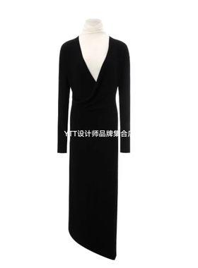 顺丰包邮 UNCODED｜2025冬季新款KWWW5L136时尚休闲长袖连衣裙