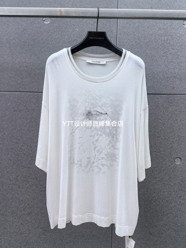 顺丰包邮 UNCODED/2026夏季新款白色短袖趣味印花短袖T恤女