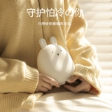 Бутылка с горячей водой самка теплая рука, силикон желудка, милый маленький инъекция воды Студент мультфильм плюшевые маленькие ирригационные бутылки с теплой водой