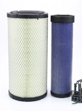 K1838PU空气滤芯适用于叉车龙工徐工30装载机挖掘机空气滤清器