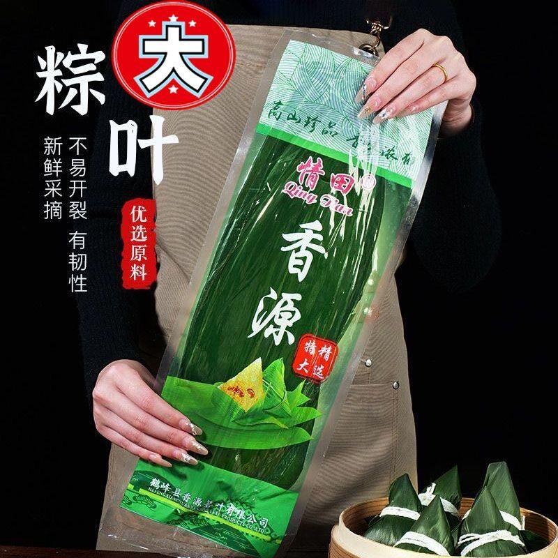 新鲜粽叶现摘家用包粽子的叶子端午节商用家用批发野生粽子叶箬叶