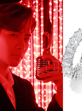 王嘉尔同款截止微镶简约高级感