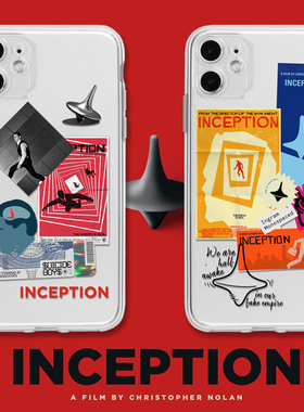 盗梦空间诺兰莱奥纳多小李子欧美电影原创透明创意软壳全包原创手机壳适用13苹果12promax14iphone16xs78p15