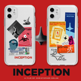 盗梦空间诺兰莱奥纳多小李子欧美电影原创透明创意软壳全包原创手机壳适用13苹果12promax14iphone16xs78p15