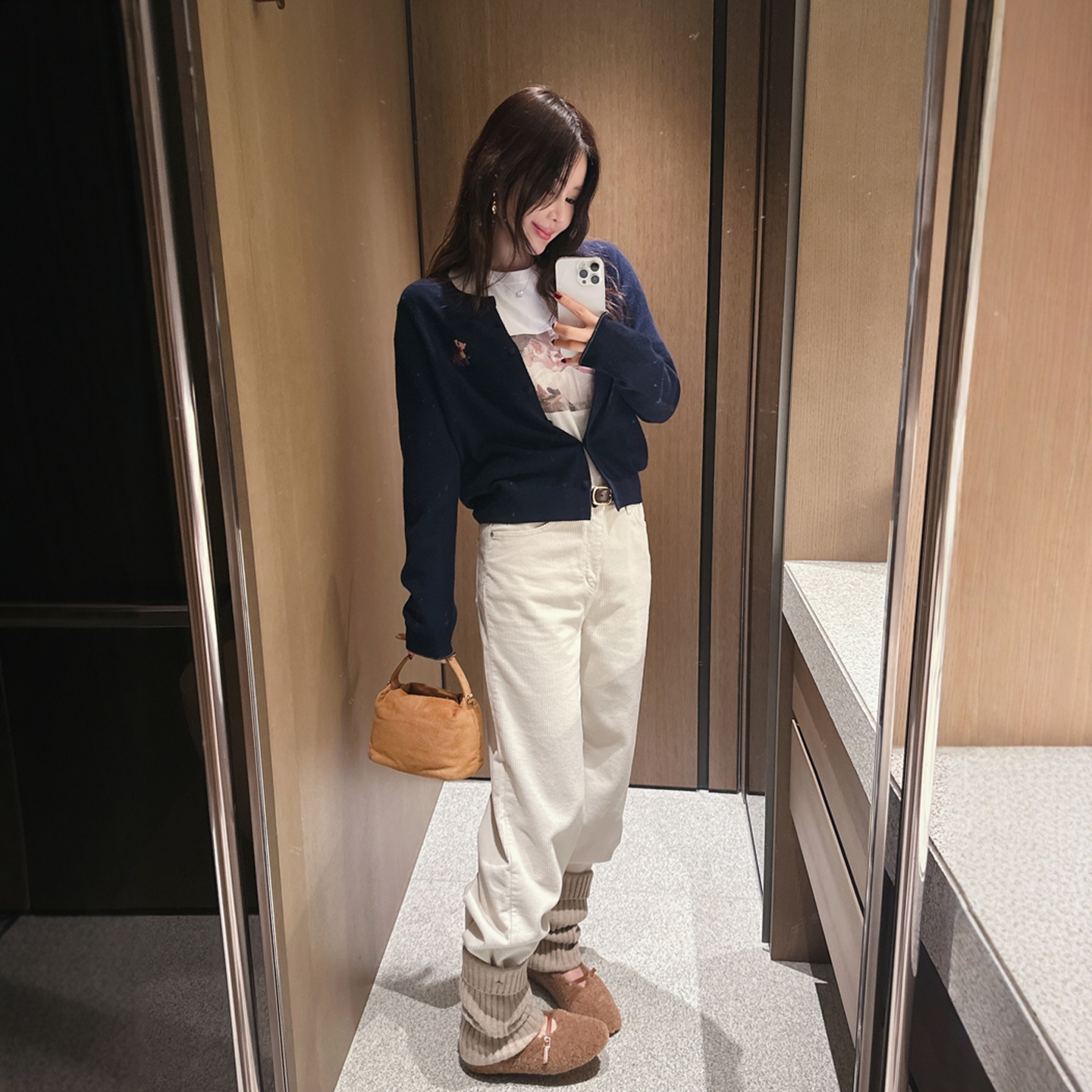 【韩国官网直邮】Partysu韩国代购正品女2025冬季圆领短袖t恤上衣