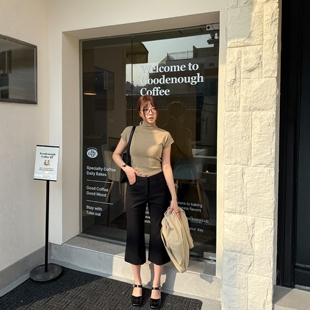 情调显瘦七分裤 Haners家韩国代购 时尚 2026年春夏新品 女极简时尚