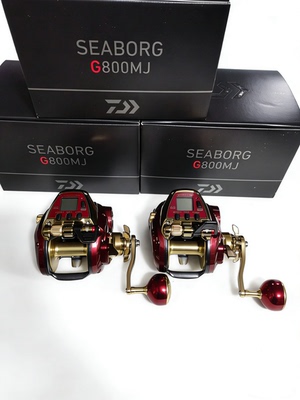 新款DAIWA达亿瓦SEABORG G800MJ电绞轮电动轮鱼线轮深海船钓大物