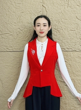 欢舞阁舞蹈服跳舞专用衣服女款马甲跳舞服装新款网红MJ0818