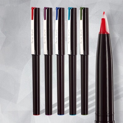 日本进口Pente派通stylo鸭嘴笔草图笔JM20-A纤维笔手绘勾线笔漫画