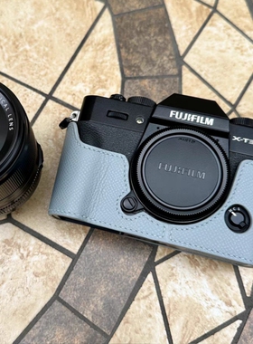 cam-in 富士XT30II相机保护套真皮X-T30三代相机包手工底座牛皮套