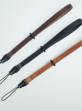 cam-in 通用真皮微单相机手腕带手绳适用理光索尼富士徕卡等机型