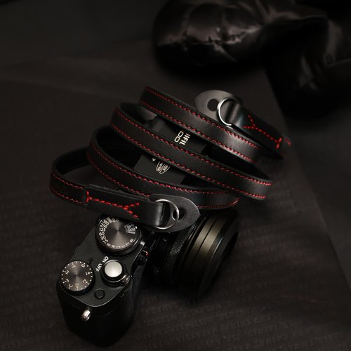 cam-in相机背带复古手工真皮肩带