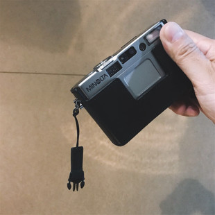 1相机皮套真皮保护套半套相机包植鞣头层牛皮套 美能达TC cam