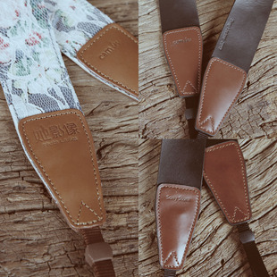 cam 相机背带肩带手腕带LOGO定制皮具印字铜模刻板费复古手工