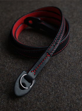 cam-in 相机背带复古文艺挂绳微单挂脖挂绳斜挎单反数码牛皮肩带