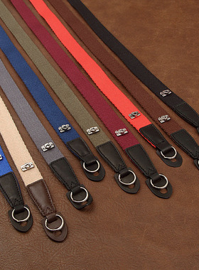 cam-in 通用棉质复古单反数码相机背带 圆孔微单摄影肩带 CS165