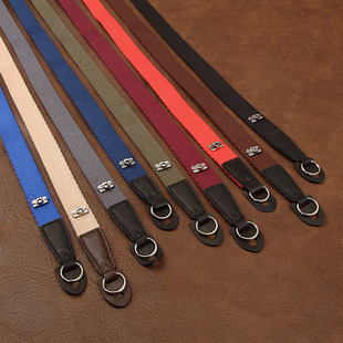 圆孔微单摄影肩带 cam 相机背带 通用棉质复古单反数码 CS165