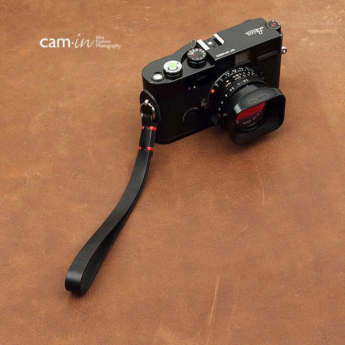 cam·in相机手腕带牛皮复古手绳