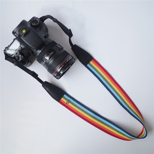 挂带复古文艺多彩挂绳 相机背带可调斜跨挂脖单反肩带数码 cam