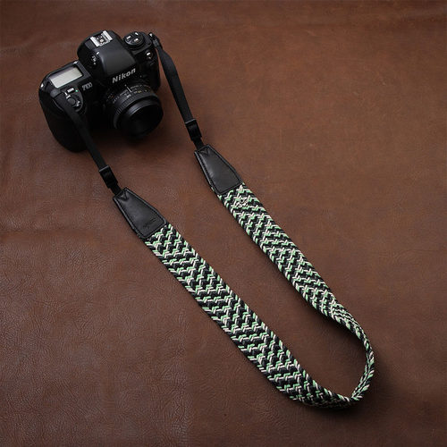 camin相机背带单反文艺编织挂脖