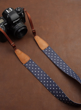 cam-in 牛仔通用舒适复古单反数码相机背带微单摄影肩带7115多款