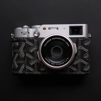富士X100Vi相机皮套X100六代半套XT5保护套复古相机包底座