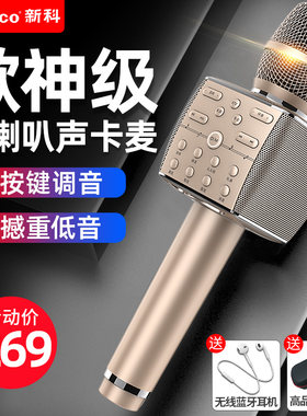 新科动圈无线蓝牙话筒音响一体