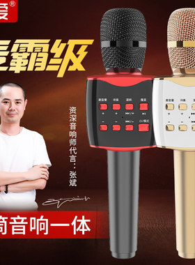 索爱全民k歌手机音响一体麦克风